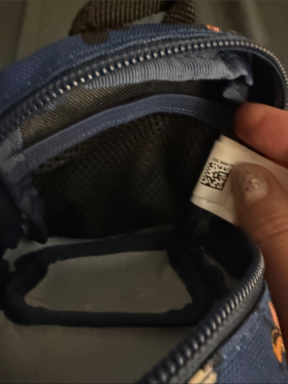 Jansport Navy Mini Backpack with Disney  Print - Picture 3 of 3